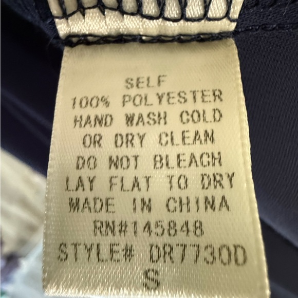 Gianni Bini Blue Maxi Cocktail Sundress - Picture 7 of 8